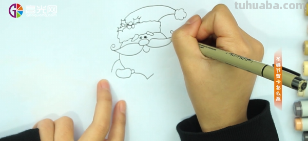 圣诞节贺卡怎么画简单又漂亮