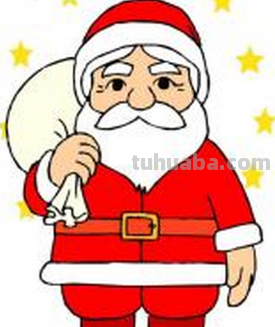 圣诞老人怎样画