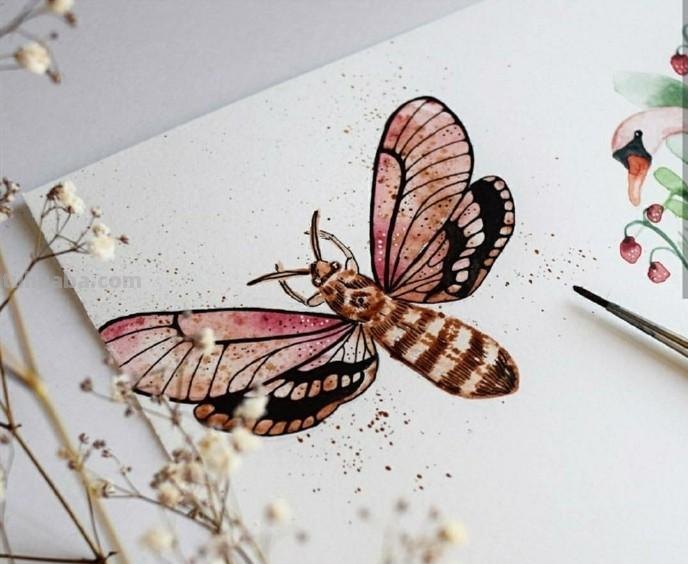 美丽的水彩手账,每一个小确幸,都值得记录,手账素材很丰富 美丽的水彩手账,每一个小确幸,都值得记录,手账素材很丰富