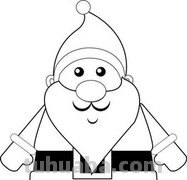 怎样画圣诞老人简笔画