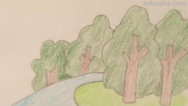 树林怎么画简笔画 简笔画如何画树林? 树林怎么画简笔画 简笔画如何画树林?