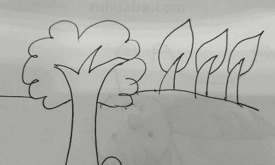 树林怎么画简笔画 简笔画如何画树林? 树林怎么画简笔画 简笔画如何画树林?