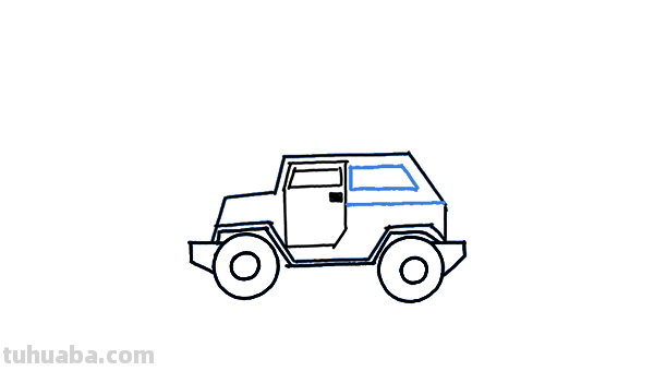 简单的汽车怎么画