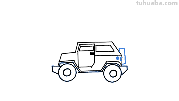 简单的汽车怎么画