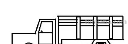 解放卡车怎么画