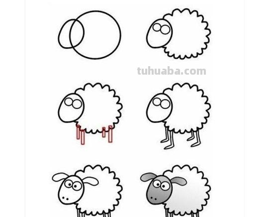羊怎么画