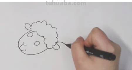 小羊怎么画?