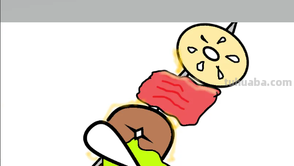 烧烤怎么画简笔画