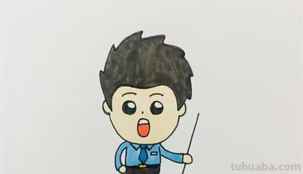 老师怎么画简笔画