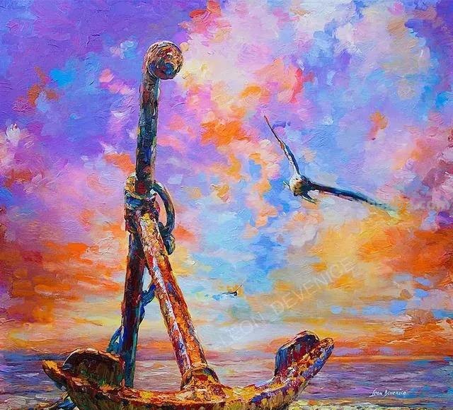色彩的狂欢-当代画家Leon Devenice油画作品欣赏
