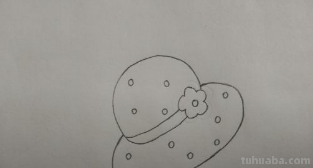 如何画帽子