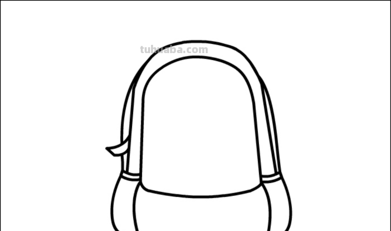 简笔画书包怎么画