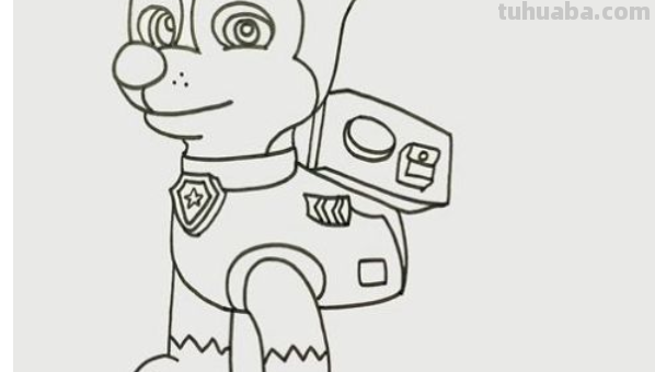 汪汪队成员简笔画