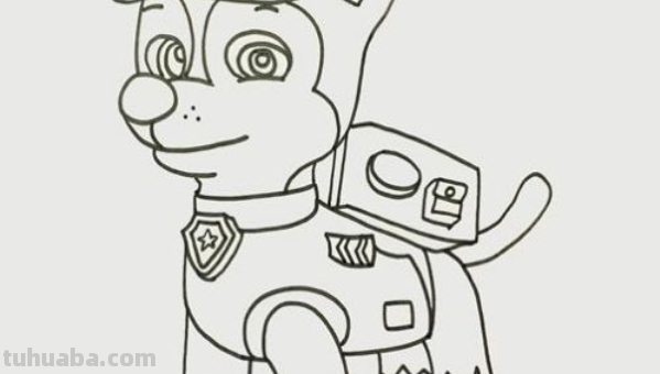 汪汪队成员简笔画