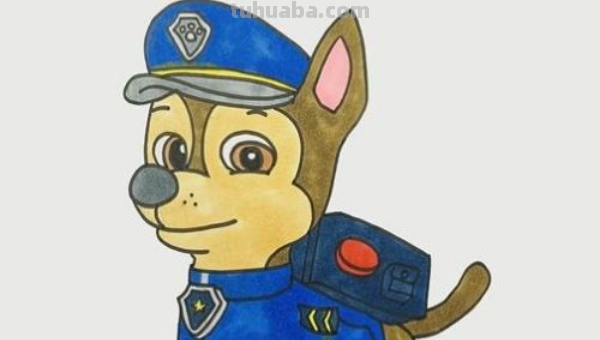 汪汪队成员简笔画