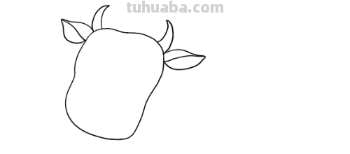奶牛怎么画简单又漂亮又可爱
