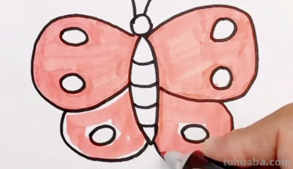 图片蝴蝶怎么画