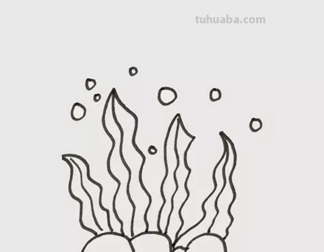 海藻怎么画简笔画 怎么画珊瑚礁的简笔画? 海藻怎么画简笔画 怎么画珊瑚礁的简笔画?