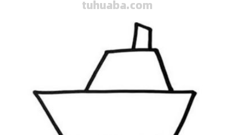 轮船怎么画