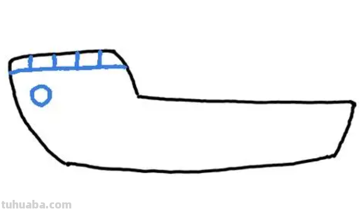 轮船怎么画漂亮又简单