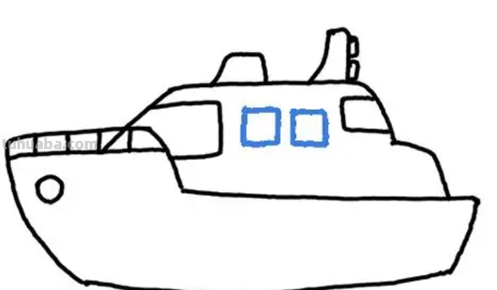 轮船怎么画漂亮又简单