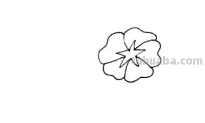 喇叭花画法一步一步
