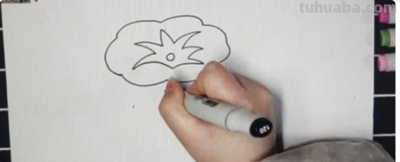 喇叭花怎么画简单好看