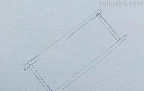 手绘彩铅椅子怎么画 简笔画：椅子的画法？