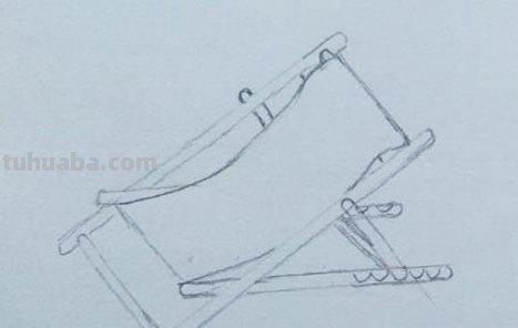 手绘彩铅椅子怎么画 简笔画：椅子的画法？