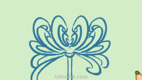 菊花怎么画简笔画