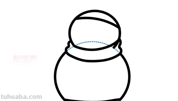 雪人怎么画简单好看