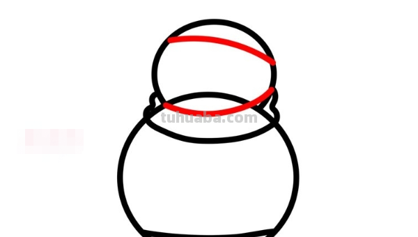 雪人怎么画简单好看