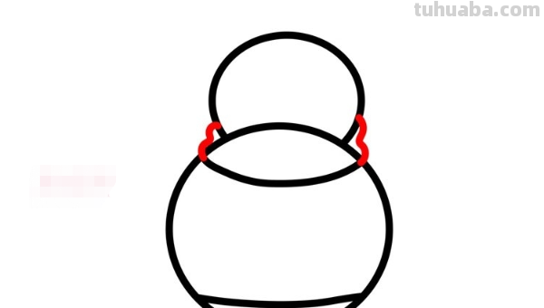 雪人怎么画简单好看