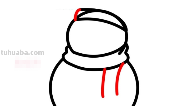 雪人怎么画简单好看
