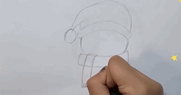 雪人怎么画好看又可爱?