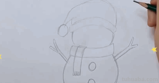 雪人怎么画好看又可爱?