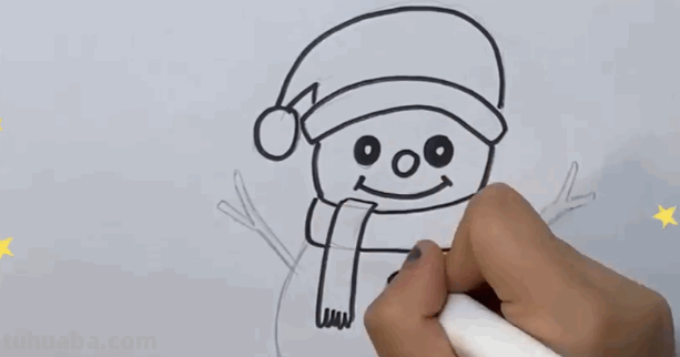 雪人怎么画好看又可爱?