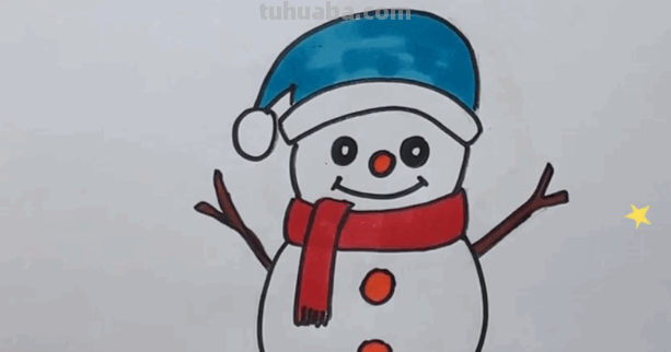 雪人怎么画好看又可爱?