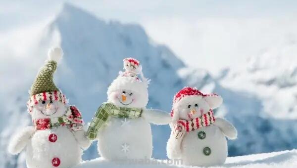 雪人简笔画怎么画呢