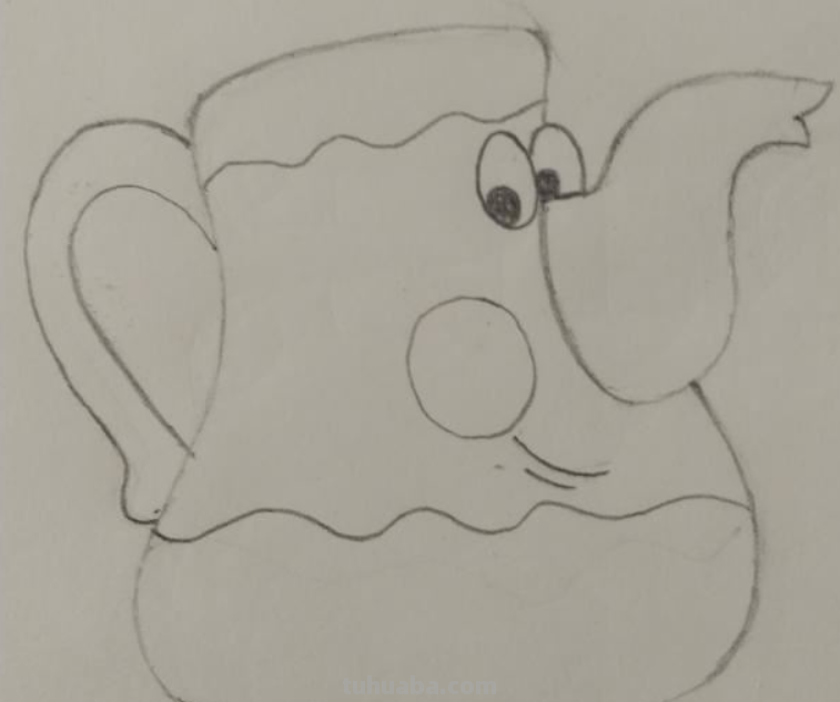 茶壶怎么画简笔画