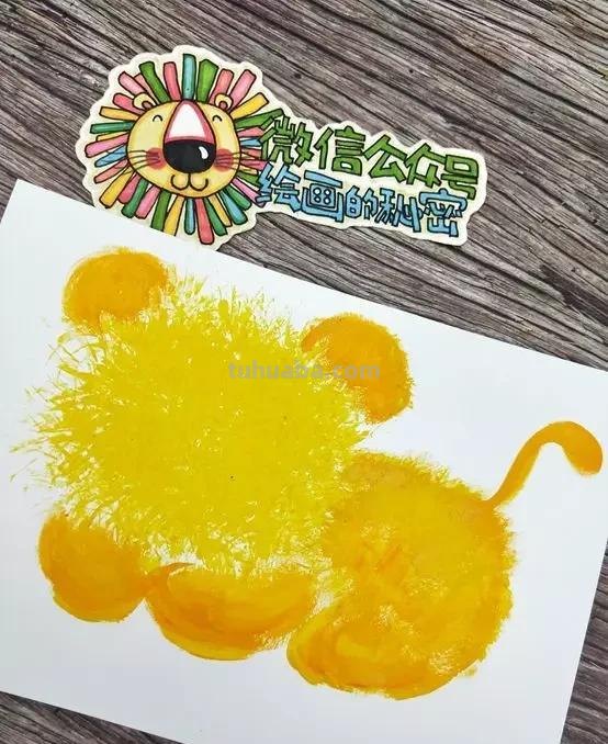 教程丨少儿美术课程《顽皮的老虎》