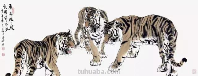 写意虎的画法技法