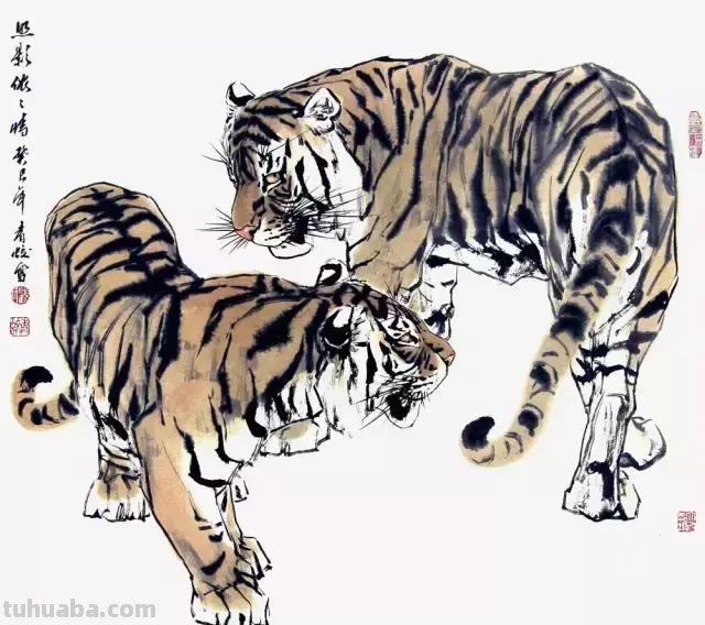 写意虎的画法技法