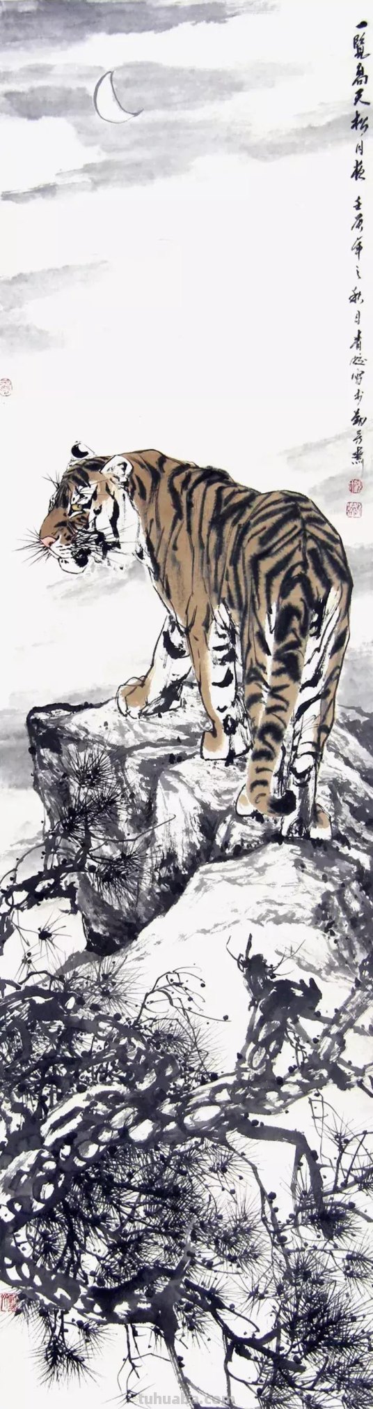 写意虎的画法技法