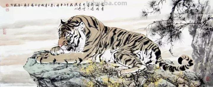 写意虎的画法技法