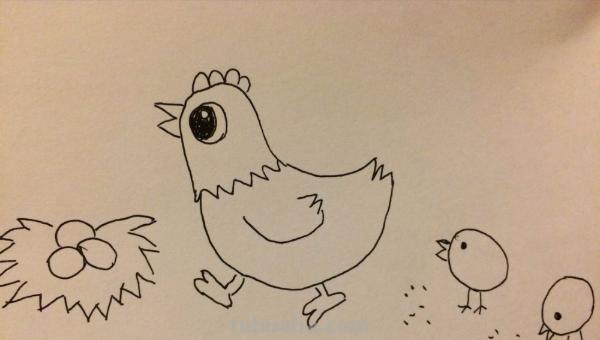 鸡肉怎么画简笔画 肉用简笔画怎么画? 鸡肉怎么画简笔画 肉用简笔画怎么画?