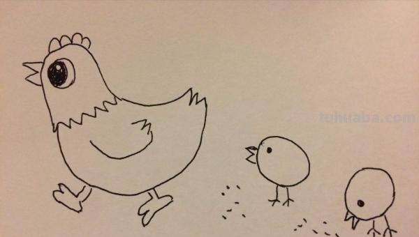 鸡肉怎么画简笔画 肉用简笔画怎么画? 鸡肉怎么画简笔画 肉用简笔画怎么画?