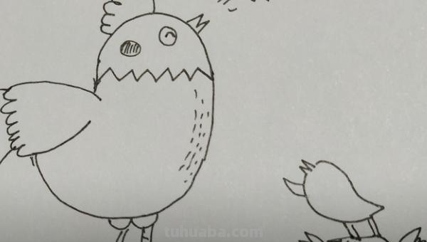 鸡肉怎么画简笔画 肉用简笔画怎么画? 鸡肉怎么画简笔画 肉用简笔画怎么画?