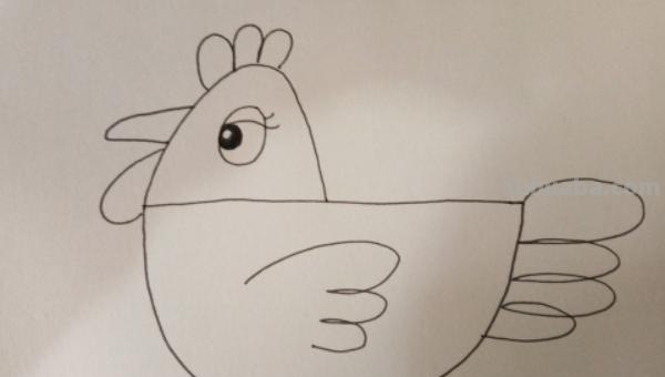 鸡肉怎么画简笔画 肉用简笔画怎么画? 鸡肉怎么画简笔画 肉用简笔画怎么画?