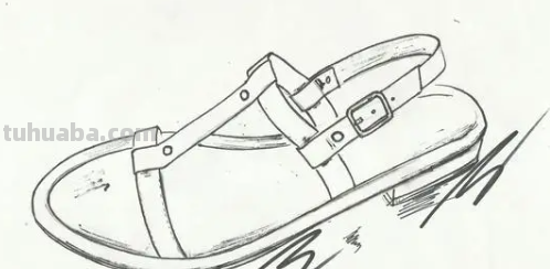 漂亮的鞋子怎么画